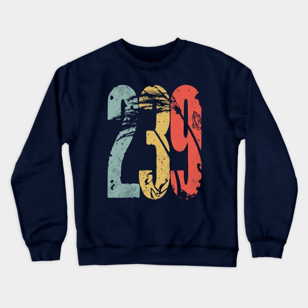239 Florida Area Code Crewneck Sweatshirt by Etopix